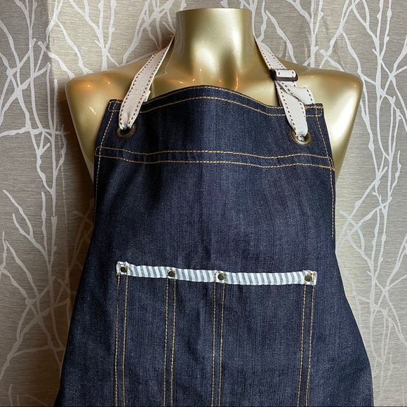 NWOT FARMHOUSE CHIC BOHO ONE SIZE APRON - Picture 4 of 11